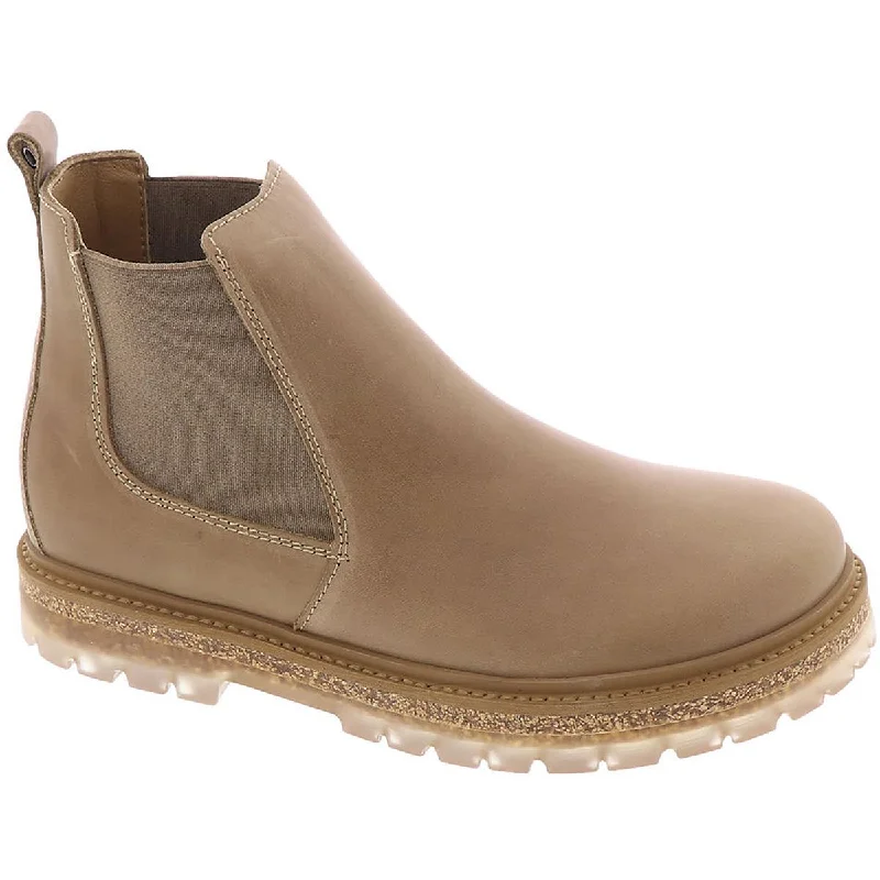 Birkenstock Womens Stalon II Leather Water Repellent Chelsea Boots