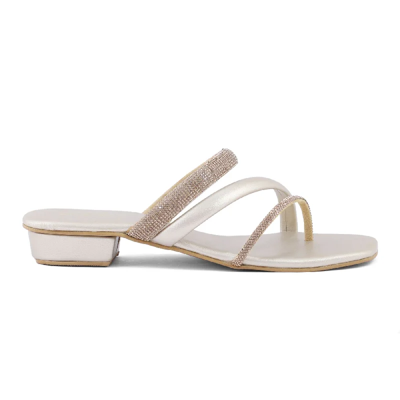 Golden Fancy Chappal FN0677