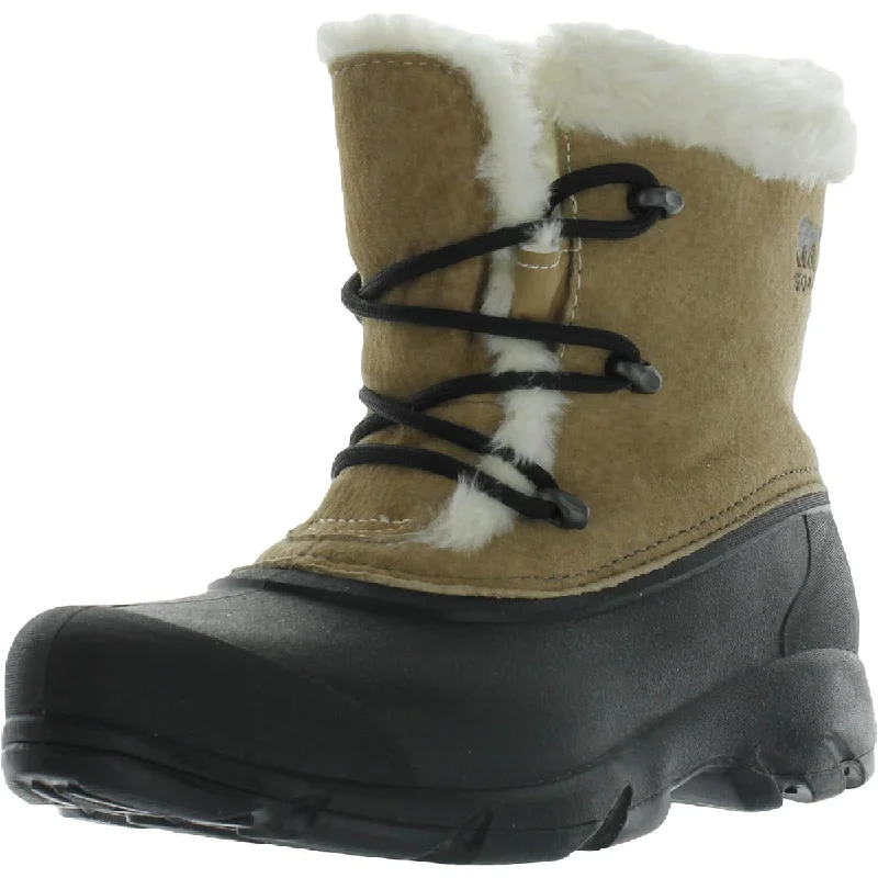 Sorel Womens Snow Angel Suede Faux Fur Lined Winter & Snow Boots