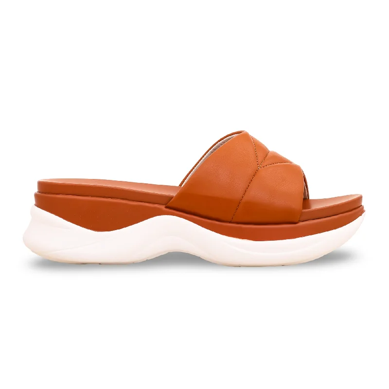 Tan Formal Slipper PU7006